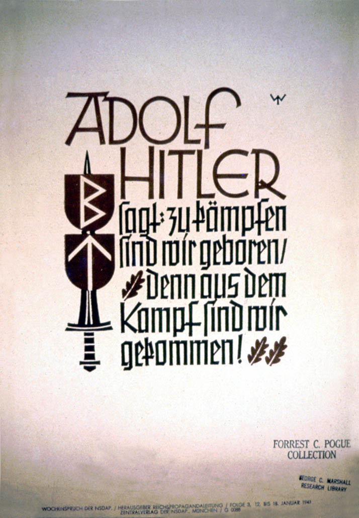 Weekly NSDAP slogan (67)