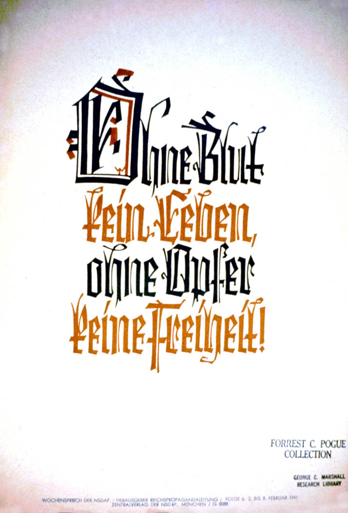 Weekly NSDAP slogan (68)