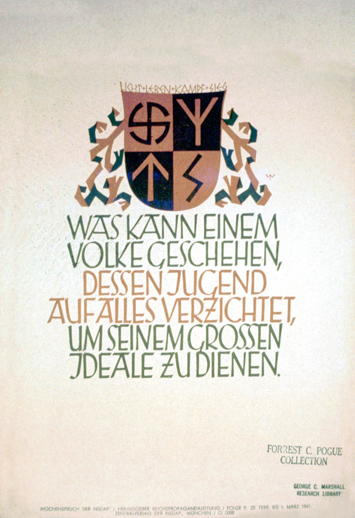 Weekly NSDAP slogan (71)