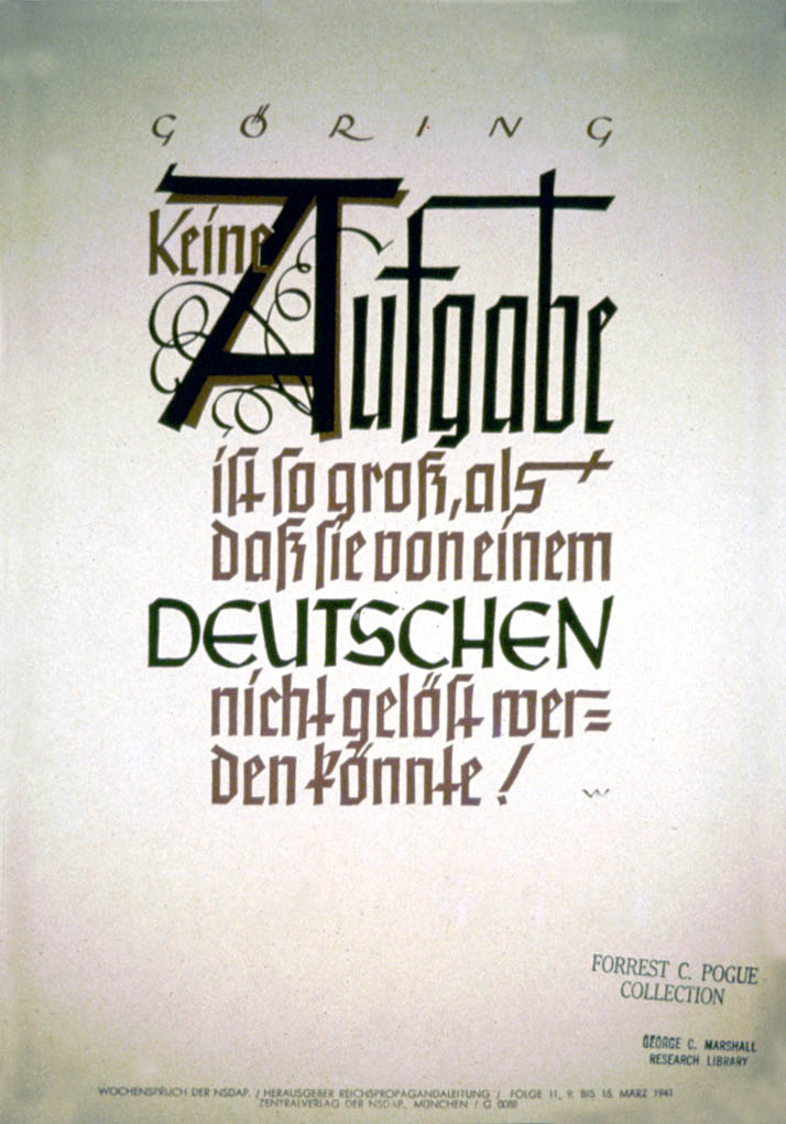 Weekly NSDAP slogan (73)