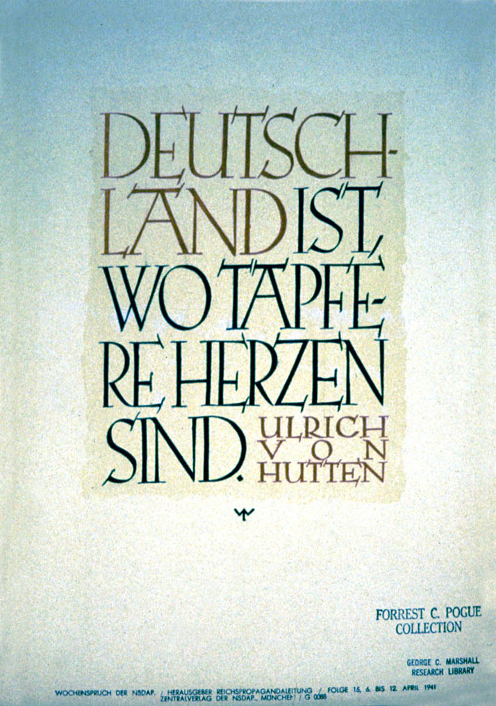 Weekly NSDAP slogan (76)