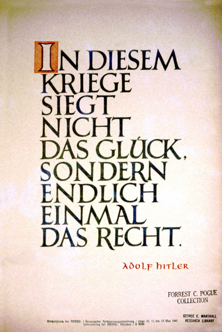 Weekly NSDAP slogan (79)