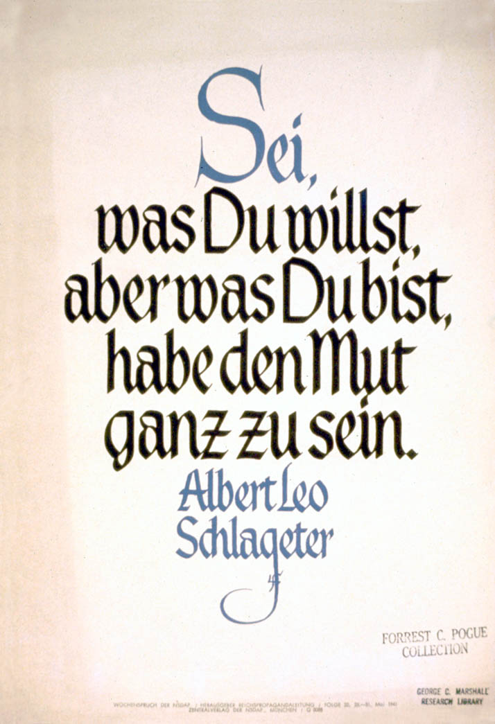 Weekly NSDAP slogan (81)