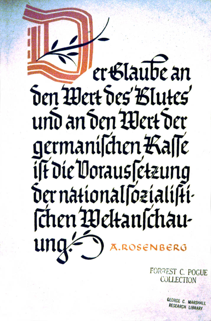 Weekly NSDAP slogan (97)