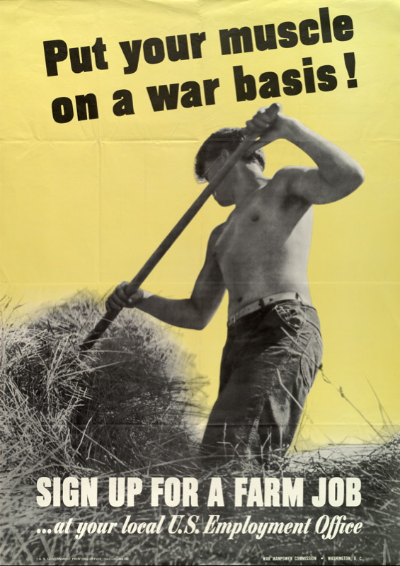 Put Your Muscles On A War Basis! Sign Up For A Farm Job