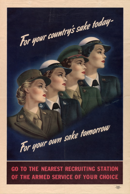 Recruitment Poster For Your Country's Sake Today For Your Own Sake Tomorrow